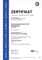 Zertifikate & Zulassungen: TÜV Süd